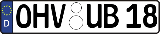 OHV-UB18