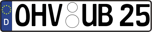 OHV-UB25