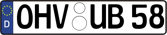 OHV-UB58