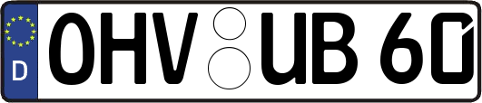 OHV-UB60