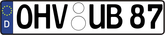 OHV-UB87