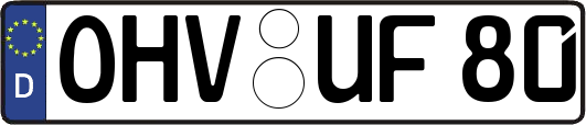 OHV-UF80