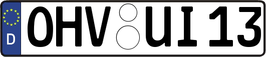 OHV-UI13