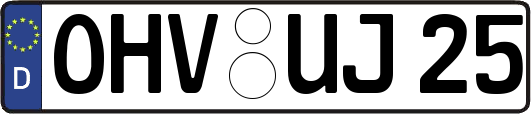 OHV-UJ25