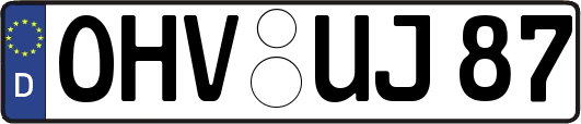 OHV-UJ87