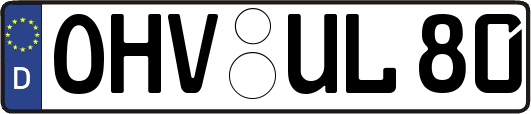 OHV-UL80