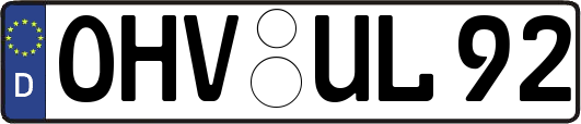 OHV-UL92