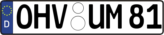 OHV-UM81