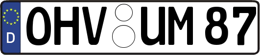 OHV-UM87