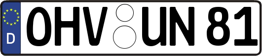 OHV-UN81