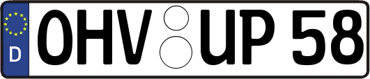 OHV-UP58