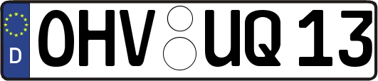 OHV-UQ13