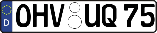 OHV-UQ75