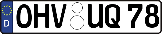 OHV-UQ78