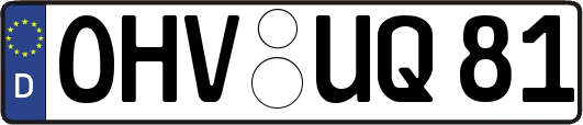 OHV-UQ81