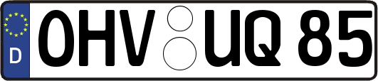 OHV-UQ85