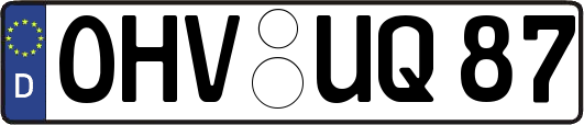 OHV-UQ87