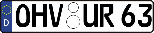 OHV-UR63
