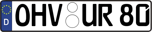 OHV-UR80