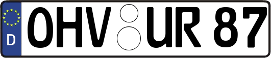 OHV-UR87