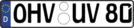 OHV-UV80