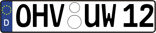 OHV-UW12