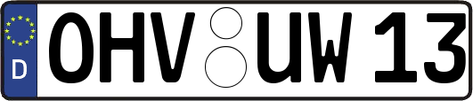 OHV-UW13