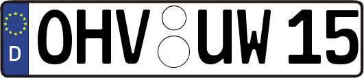 OHV-UW15