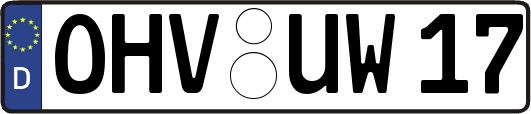 OHV-UW17
