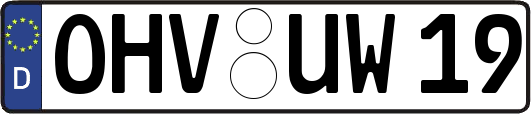 OHV-UW19