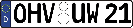 OHV-UW21