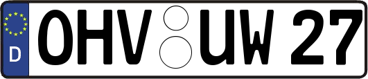 OHV-UW27