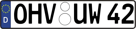 OHV-UW42