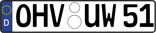 OHV-UW51