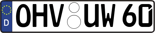 OHV-UW60