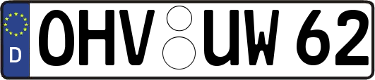 OHV-UW62