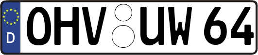 OHV-UW64