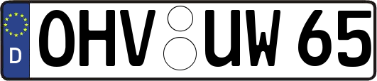 OHV-UW65