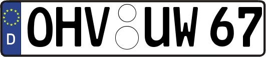 OHV-UW67