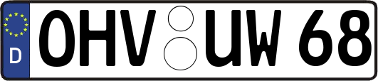 OHV-UW68
