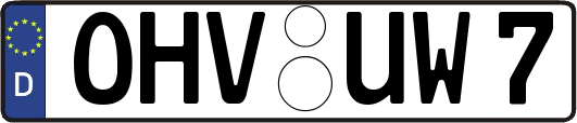 OHV-UW7