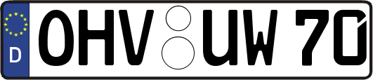 OHV-UW70
