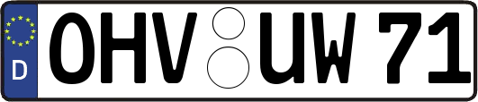 OHV-UW71