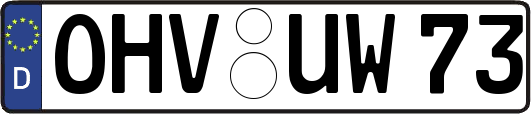 OHV-UW73