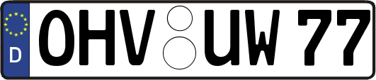 OHV-UW77