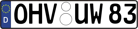 OHV-UW83