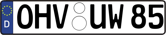 OHV-UW85