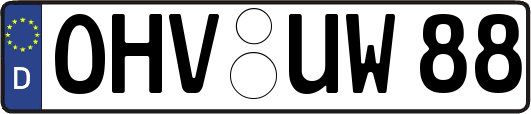 OHV-UW88