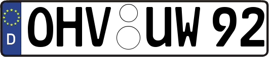OHV-UW92
