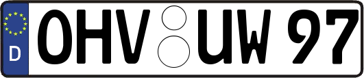 OHV-UW97